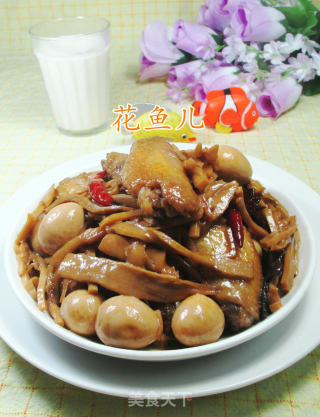 【宁波】鹌鹑蛋水笋烧中翅的做法
