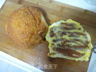 番薯干汉堡——零食的再利用的做法步骤：4