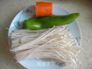 素食小菜也美味——素炒三丝的做法步骤：1