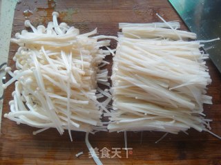 素食小菜也美味——素炒三丝的做法步骤：3