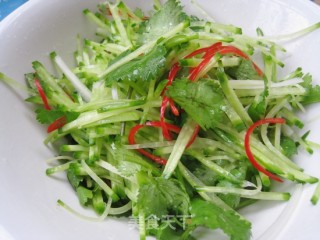 凉拌萝卜丝的做法步骤：5