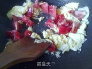 番茄炒鸡蛋的做法步骤：5