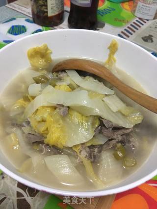 酸汤肥牛的做法