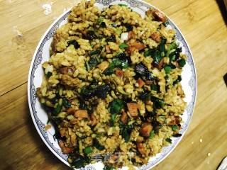香炒米饭的做法