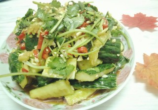 香辣拍黄瓜的做法