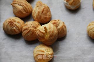 奶油泡芙的做法步骤：16