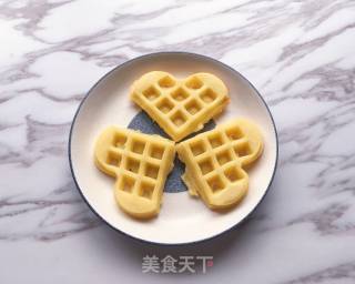 糯米酸奶华夫饼的做法