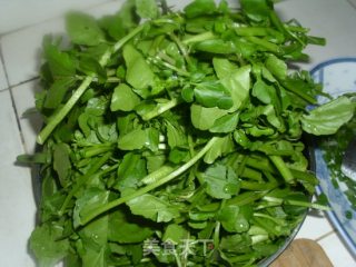 西洋菜牛肉丸汤的做法步骤：2