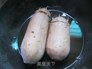 滋补的美味----红糖糯米藕的做法步骤：10