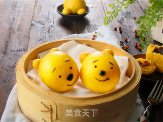 【江苏】让馒头萌起来——维尼豆沙馒头的做法