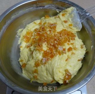 糖渍橙皮磅蛋糕的做法步骤：4