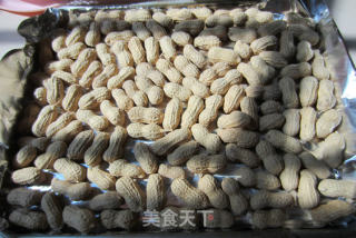 烤原味花生的做法步骤：2