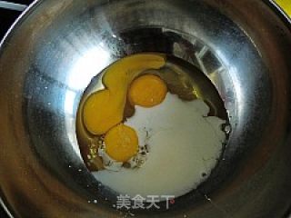 馋嘴小吃---铜锣烧的做法步骤：3