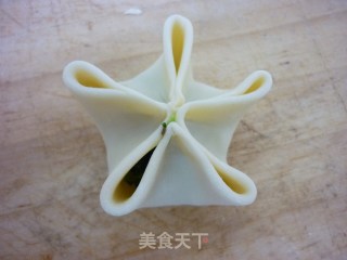 青菜蒸饺的做法步骤：5