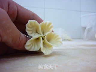 青菜蒸饺的做法步骤：10