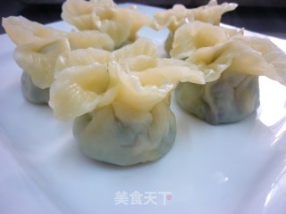 青菜蒸饺的做法步骤：12