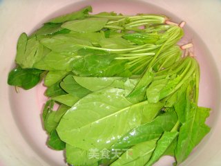 姜汁菠菜卷的做法步骤：2