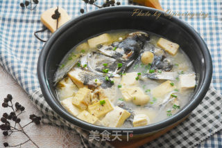 【苏州】蘑菇豆腐鱼头汤的做法