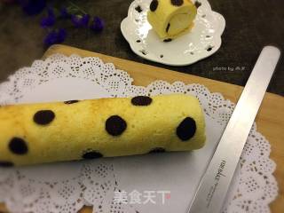 波点蛋糕卷的做法
