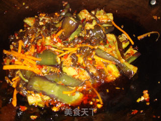 鱼香茄子煲的做法步骤：16