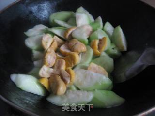 板栗棱瓜的做法步骤：4