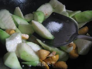 板栗棱瓜的做法步骤：5