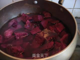 紫薯年糕的做法步骤：3