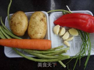 家常红焖土豆条的做法步骤：1