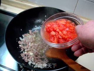 肉酱菠菜意大利面的做法步骤：6