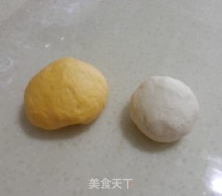 迷彩南瓜-肉包子的做法步骤：1