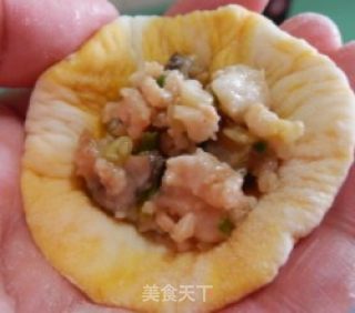 迷彩南瓜-肉包子的做法步骤：5
