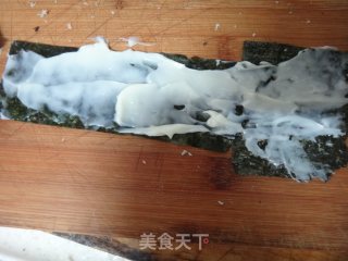 紫菜面包糯米卷——零食的再利用的做法步骤：2