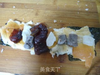 紫菜面包糯米卷——零食的再利用的做法步骤：5