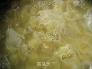 鲜虾意面的做法步骤：2