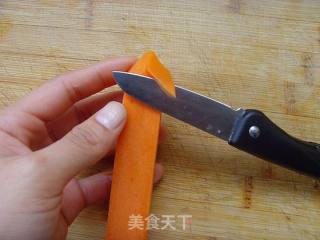 让餐桌不再单调：菜肴装饰(三)丽花的做法步骤：3
