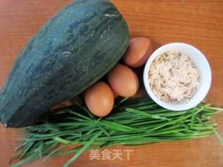 角瓜韭菜鸡蛋饺子的做法步骤：1