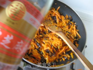 胡萝卜炒鸡蛋的做法步骤：7