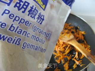 胡萝卜炒鸡蛋的做法步骤：8