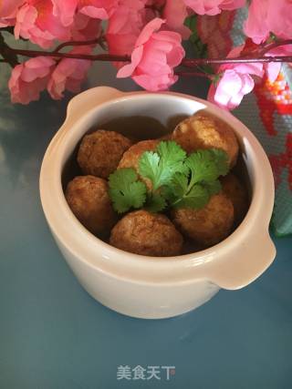 菠萝丸子的做法