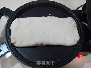 洋葱牛肉千层饼的做法步骤：8