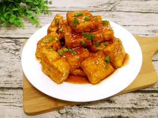 【天津】茄汁脆皮豆腐的做法