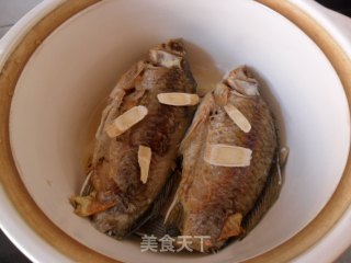 杏鲍菇鲫鱼汤的做法步骤：4