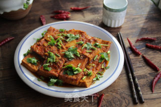 【东北】蒜蓉辣酱烧豆腐的做法