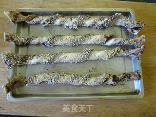 黑白芝麻酥皮小点心的做法步骤：7