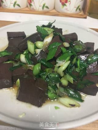 【东北】炒猪血的做法