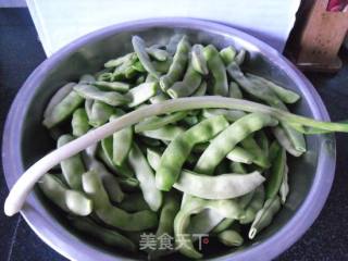 素烧油豆角的做法步骤：1