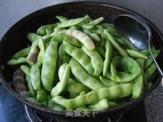 素烧油豆角的做法步骤：3