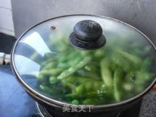素烧油豆角的做法步骤：6