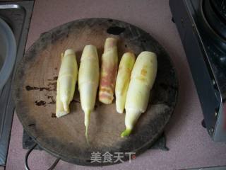 素炒茭白的做法步骤：1