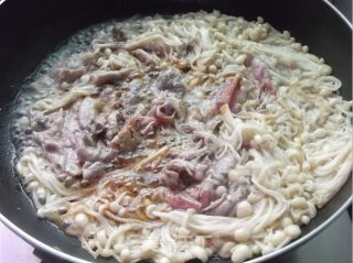 羊肉金针菇的做法步骤：5